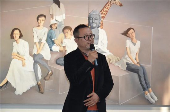 安堃 An Kun油画艺术展在朗空美术馆开幕,用安静的画面记录时代的镜像