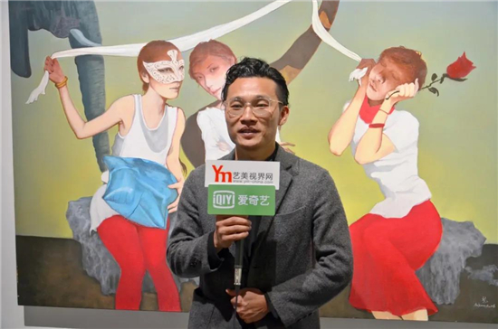 安堃 An Kun油画艺术展在朗空美术馆开幕,用安静的画面记录时代的镜像