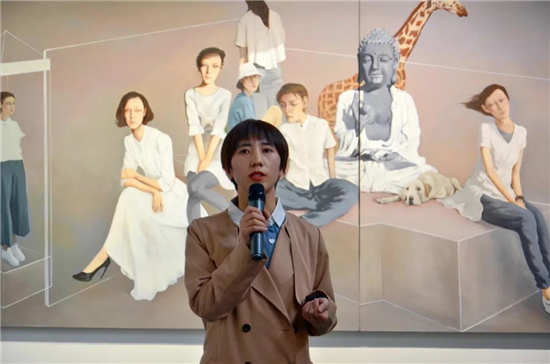 安堃 An Kun油画艺术展在朗空美术馆开幕,用安静的画面记录时代的镜像