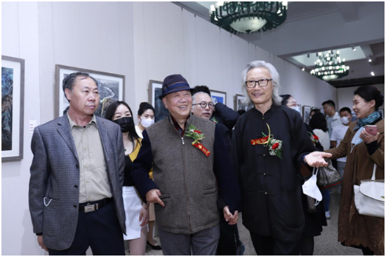 大美天地·尼玛泽仁艺术成就展隆重开幕,百余山水佳作亮相京城!